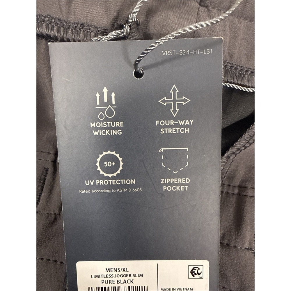 NEW! VRST Limitless Jogger Slim Mens XL Dark Navy Stretch Athletic Pants $88 - Picture 7 of 8